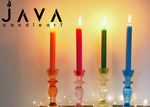 LILIN PENERANGAN & DEKORASI ANEKA WARNA (1,4 Cm x 15 CM) ISI 8 BTG