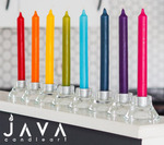 LILIN PENERANGAN & DEKORASI ANEKA WARNA (1,4 Cm x 15 CM) ISI 8 BTG