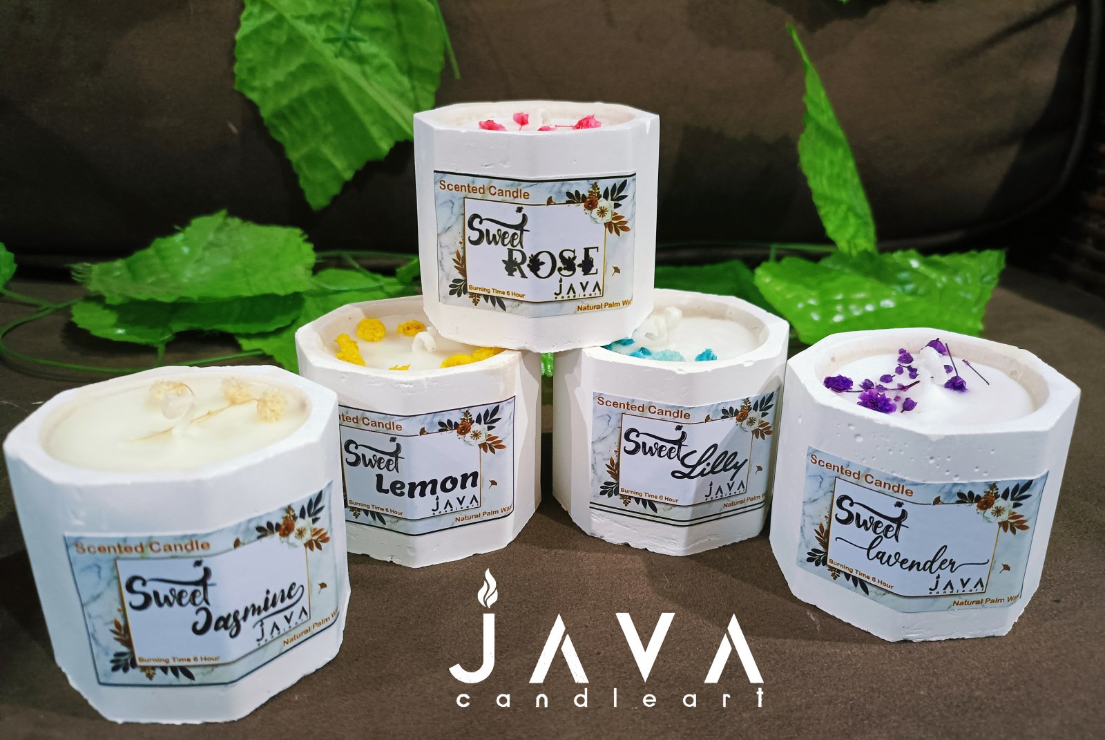 Lilin Aromaterapi Souvenir Pengharum Ruangan Aesthetic Pot 30Gr