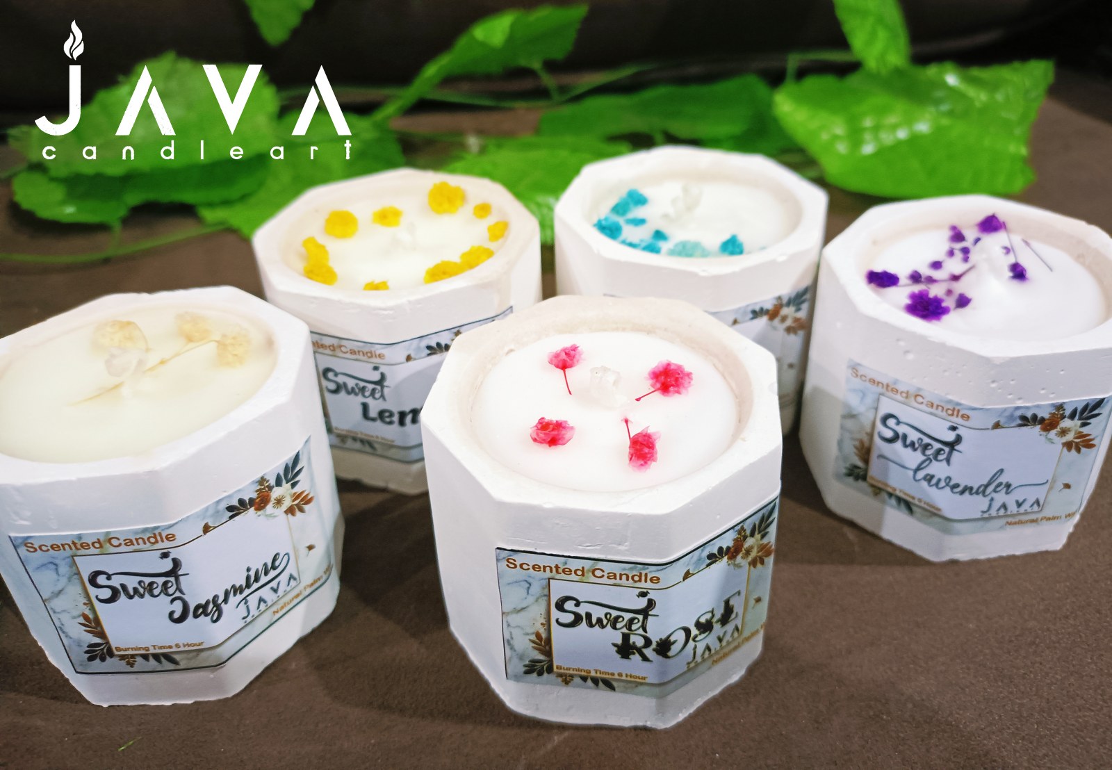 Lilin Aromaterapi Souvenir Pengharum Ruangan Aesthetic Pot 30Gr