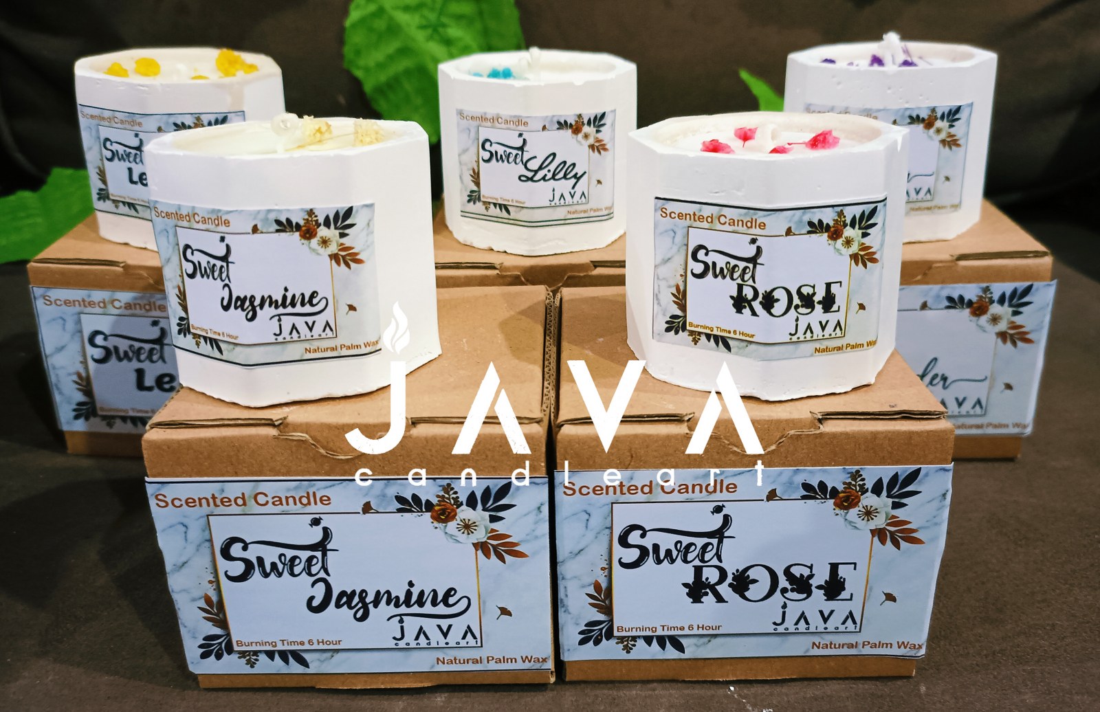 Lilin Aromaterapi Souvenir Pengharum Ruangan Aesthetic Pot 30Gr