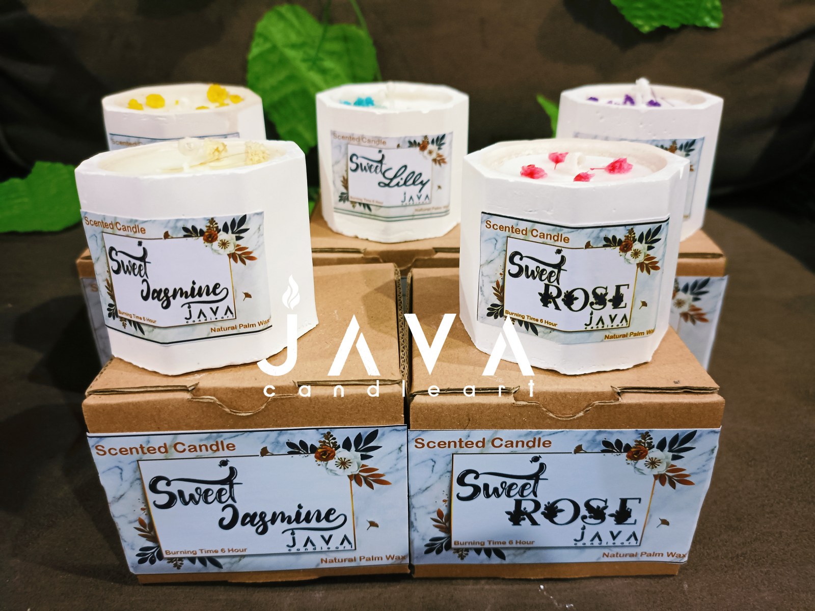 Lilin Aromaterapi Souvenir Pengharum Ruangan Aesthetic Pot 30Gr