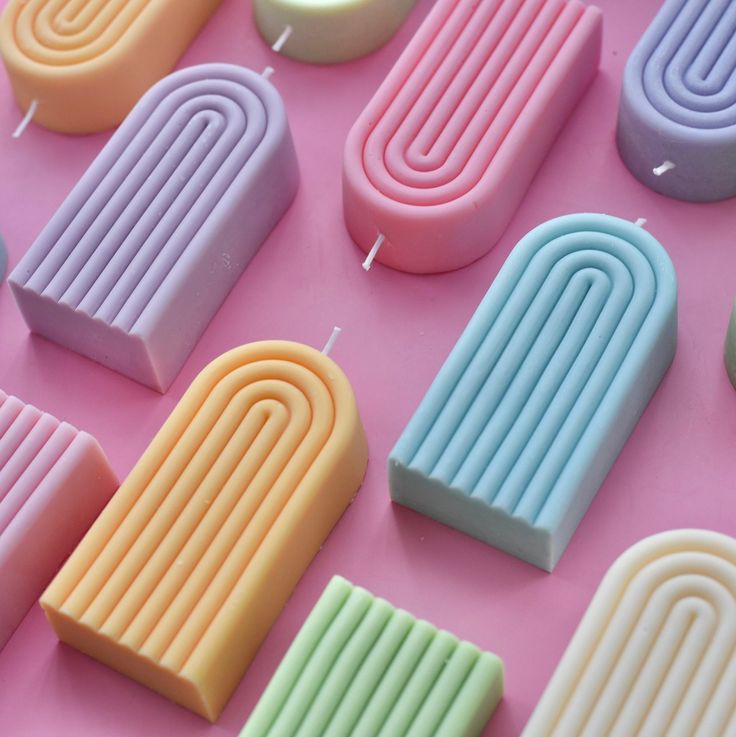 PILAR RAINBOW ARCH CANDEL AESTHETIC DEKORASI NON AROMA