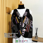Saisa ToteVest Perca Totebag + Rompi Wanita Batik Jumputan mix Tenun Lurik by Dea Modis Jumputan