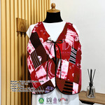 Saisa ToteVest Perca Totebag + Rompi Wanita Batik Jumputan mix Tenun Lurik by Dea Modis Jumputan