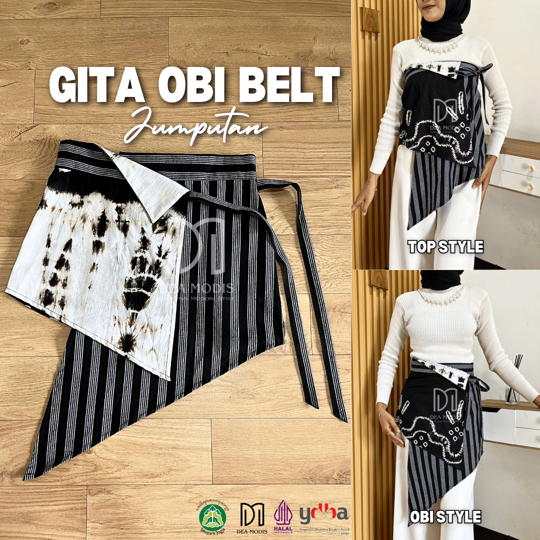 Gita Obi Belt Wanita Batik Jumputan by Dea Modis Yogyakarta