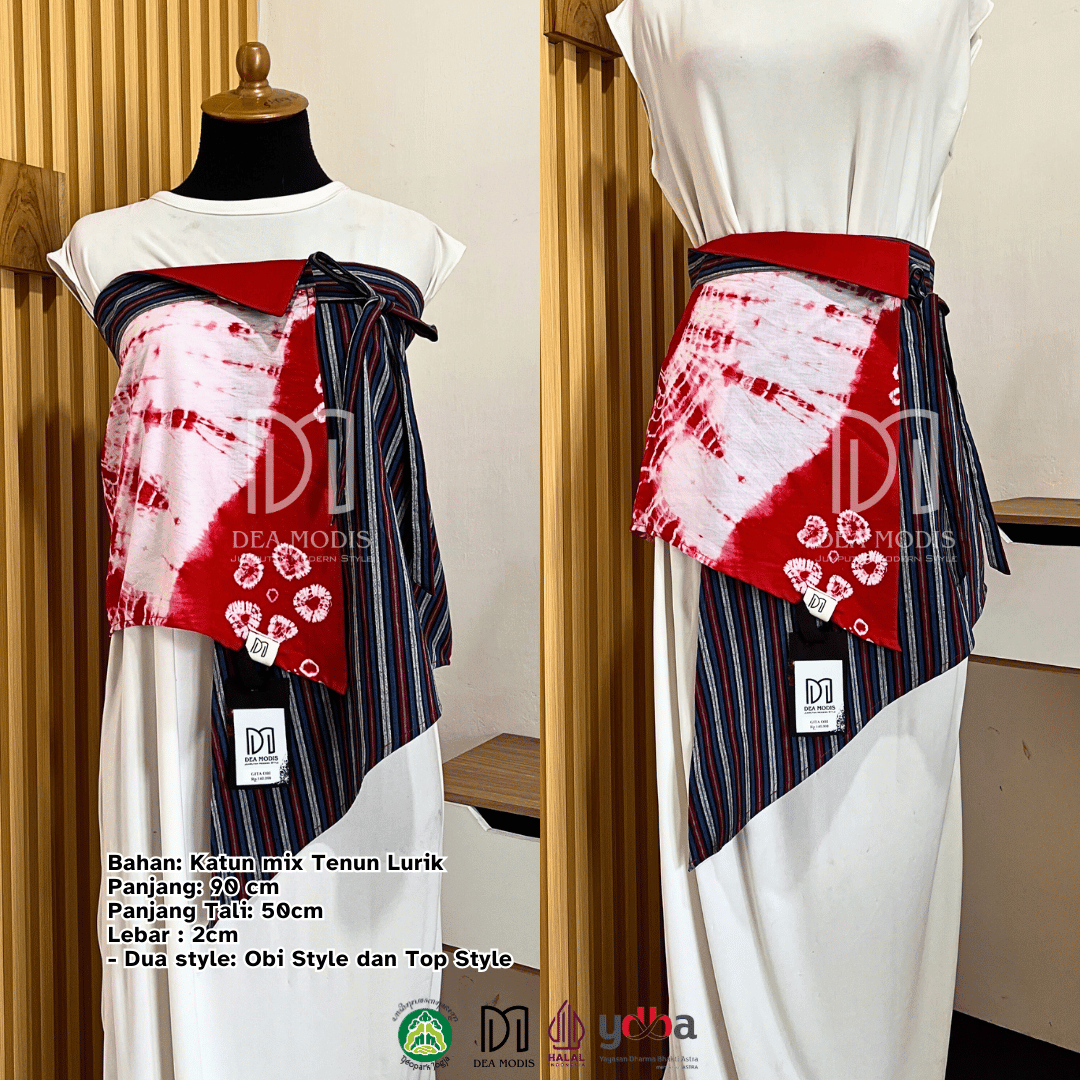 Gita Obi Belt Wanita Batik Jumputan by Dea Modis Yogyakarta