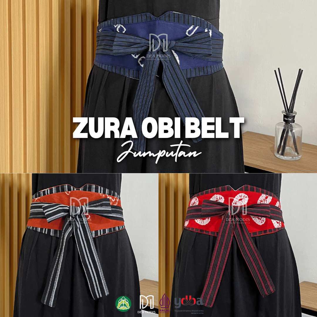 Zura Obi Belt Batik Jumputan By Dea Modis Batik Jumputan Yogyakarta