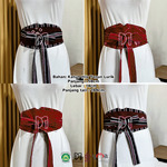 Zura Obi Belt Batik Jumputan By Dea Modis Batik Jumputan Yogyakarta