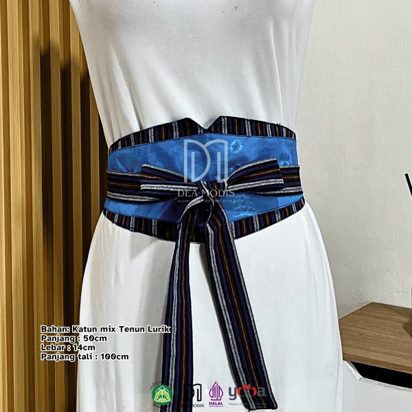 Zura Obi Belt Batik Jumputan By Dea Modis Batik Jumputan Yogyakarta