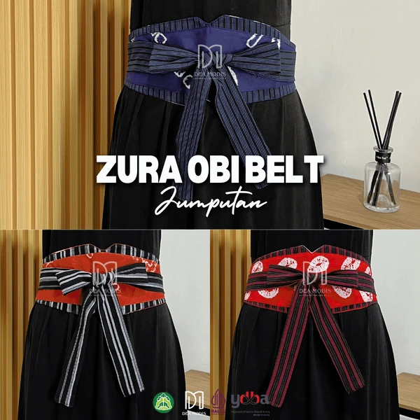 Zura Obi Belt Batik Jumputan By Dea Modis Batik Jumputan Yogyakarta