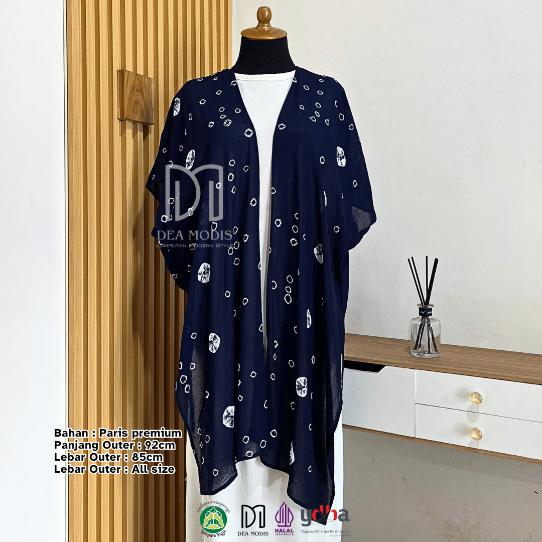 Lawa Outer Batik Jumputan Wanita Casual by Dea Modis Yogyakarta