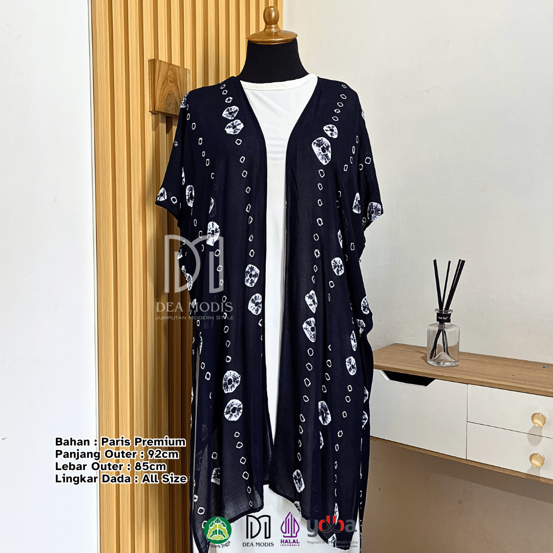 Lawa Outer Batik Jumputan Wanita Casual by Dea Modis Yogyakarta
