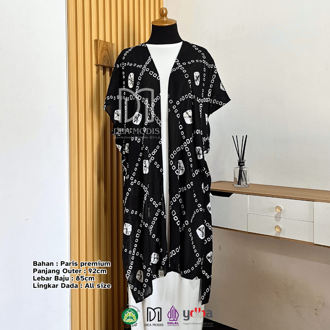 Lawa Outer Batik Jumputan Wanita Casual by Dea Modis Yogyakarta