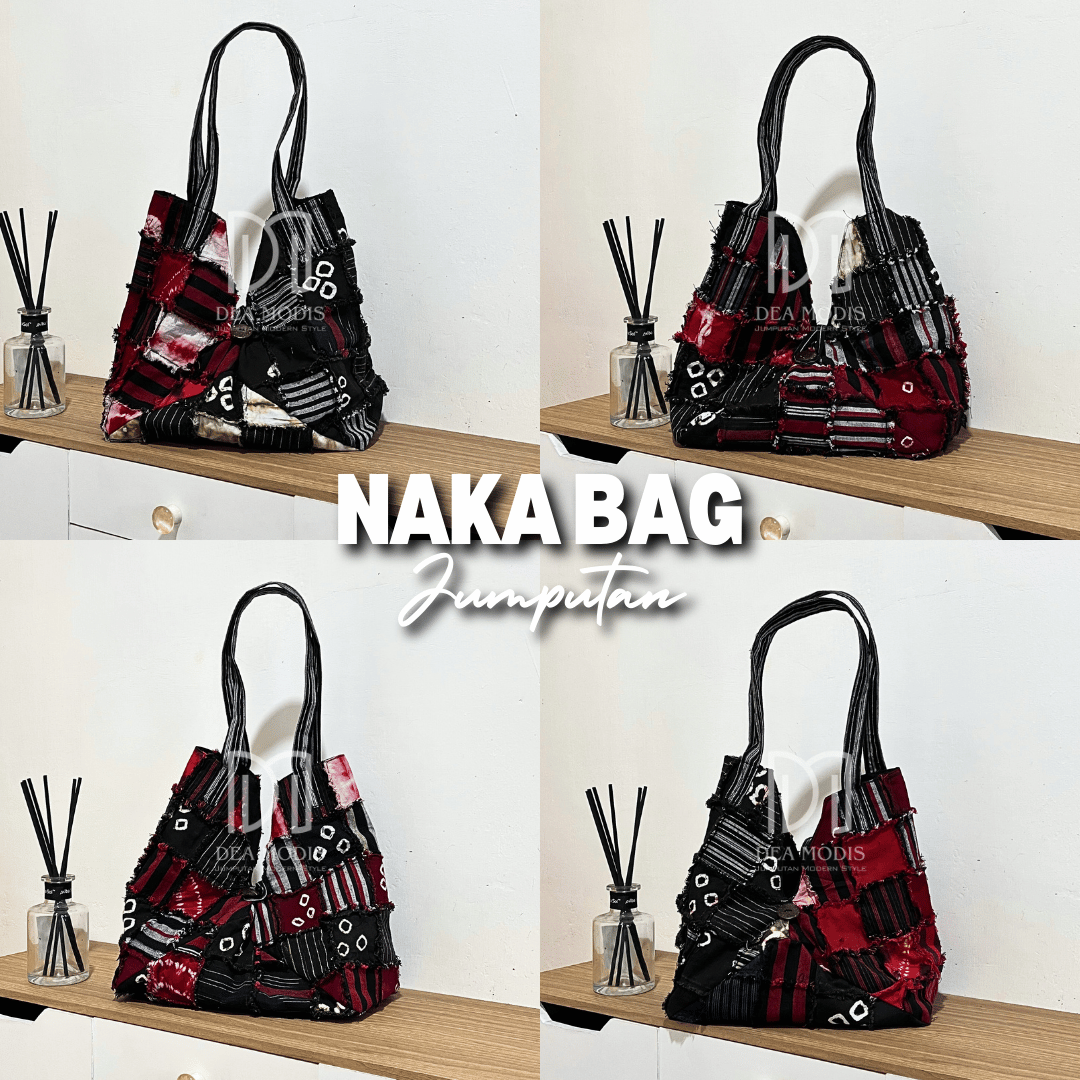 Naka Bag Jumputan by Dea Modis Tas Perca Patch Multifungsi