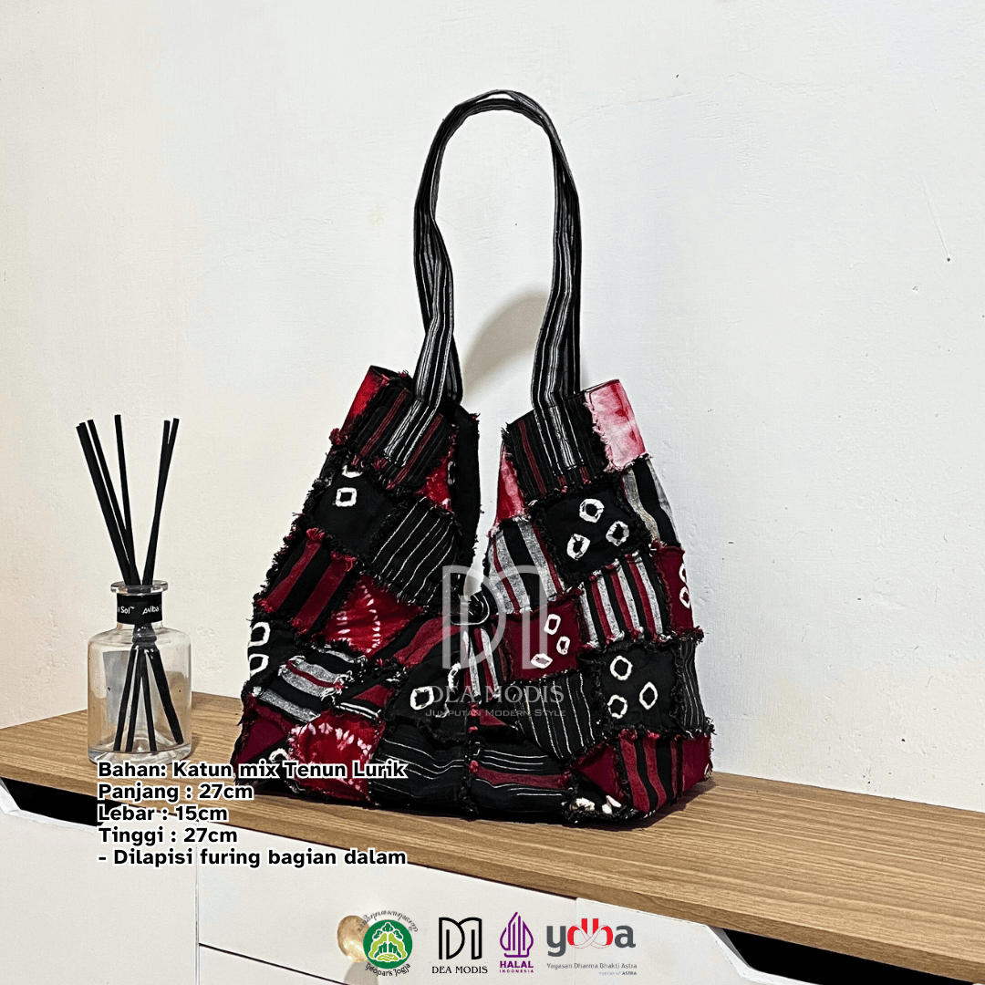 Naka Bag Jumputan by Dea Modis Tas Perca Patch Multifungsi