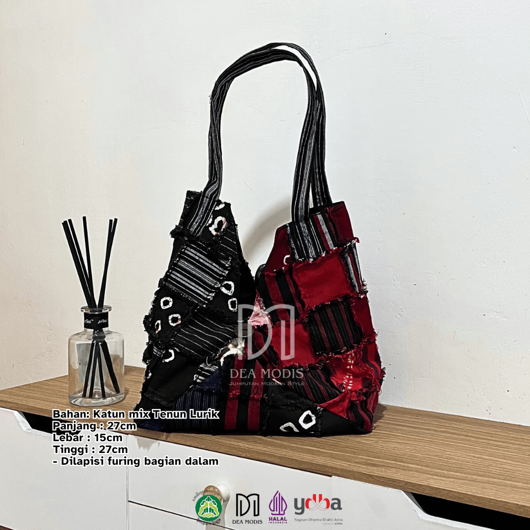 Naka Bag Jumputan by Dea Modis Tas Perca Patch Multifungsi