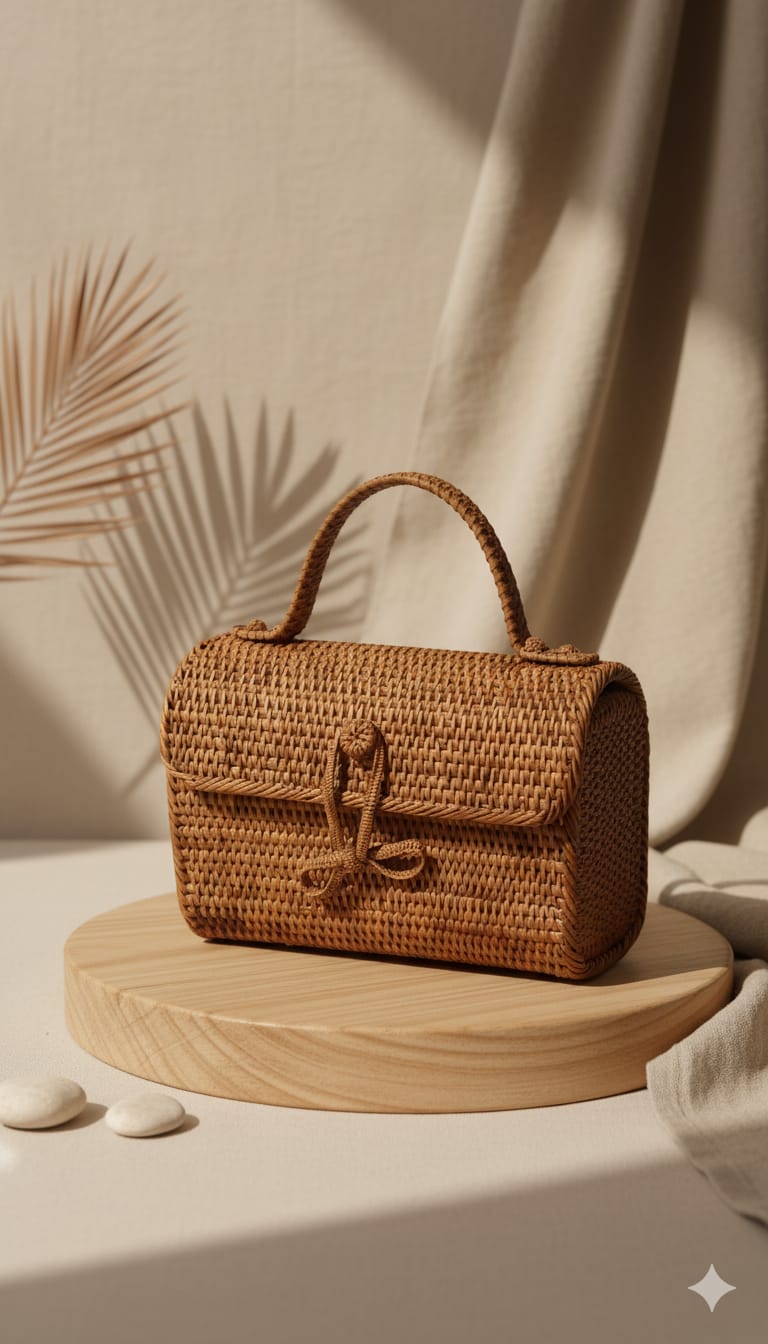handbag rotan ketak