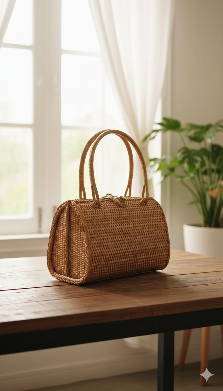 handbag rotan ketak