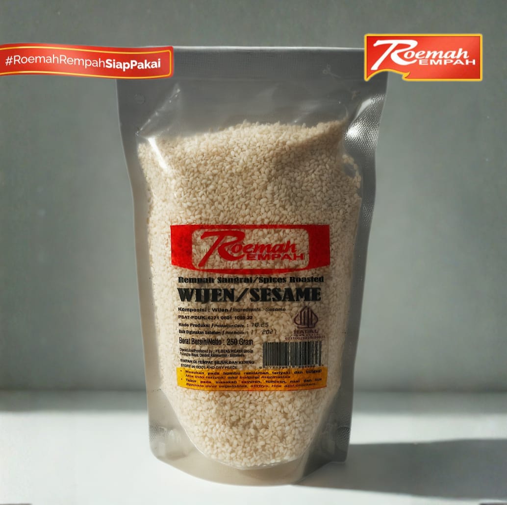 Roemah Rempah Wijen 250 Gram Standing Pouch