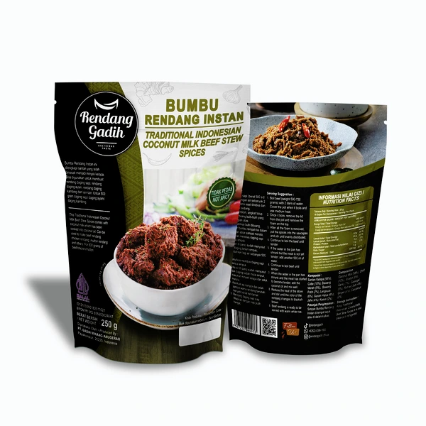 Rendang Gadih - Bumbu Rendang Instan 250 g