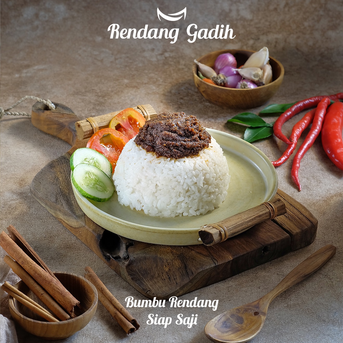 Rendang Gadih - Bumbu Rendang Siap Saji