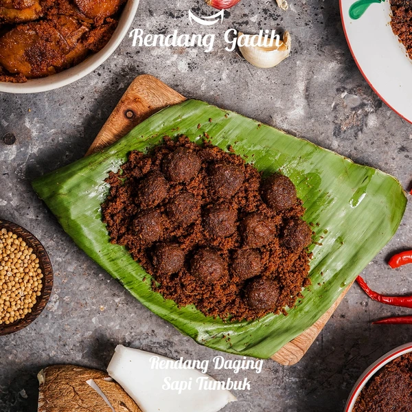 Rendang Gadih - Rendang Sapi Tumbuk 250 g