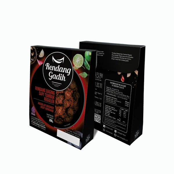 Rendang Gadih - Rendang Sapi Tumbuk 250 g
