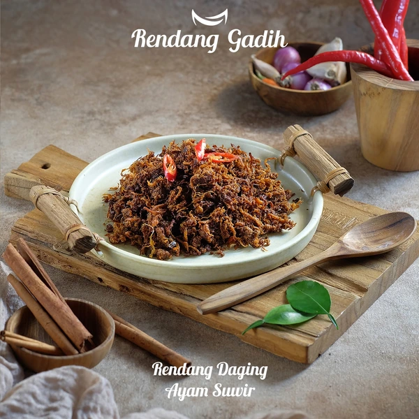 Rendang Gadih - Ayam Suwir 250 g