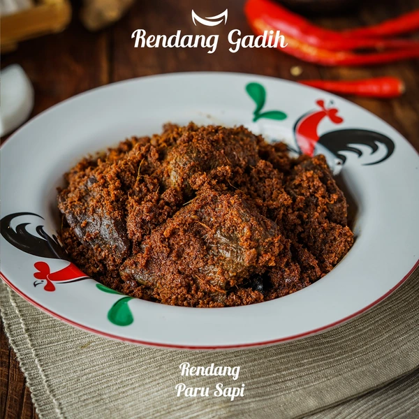 Rendang Gadih - Paru Sapi 250g