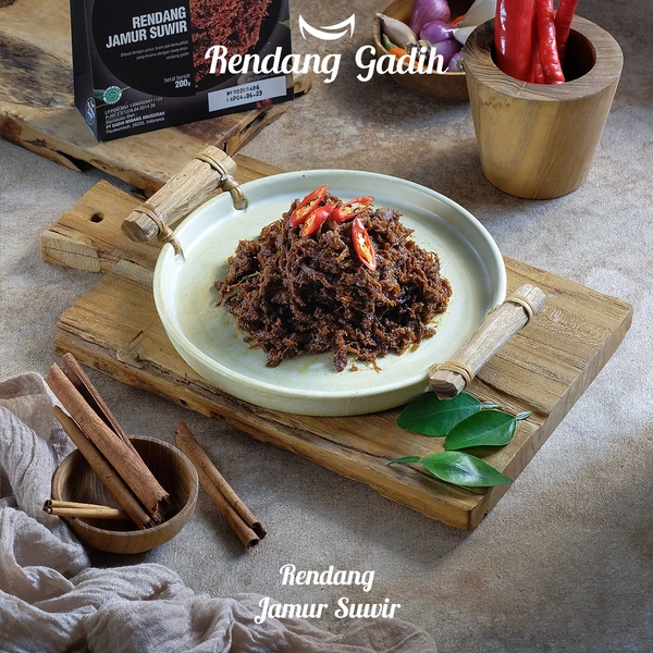 Rendang Gadih - Jamur Suwir 200 g