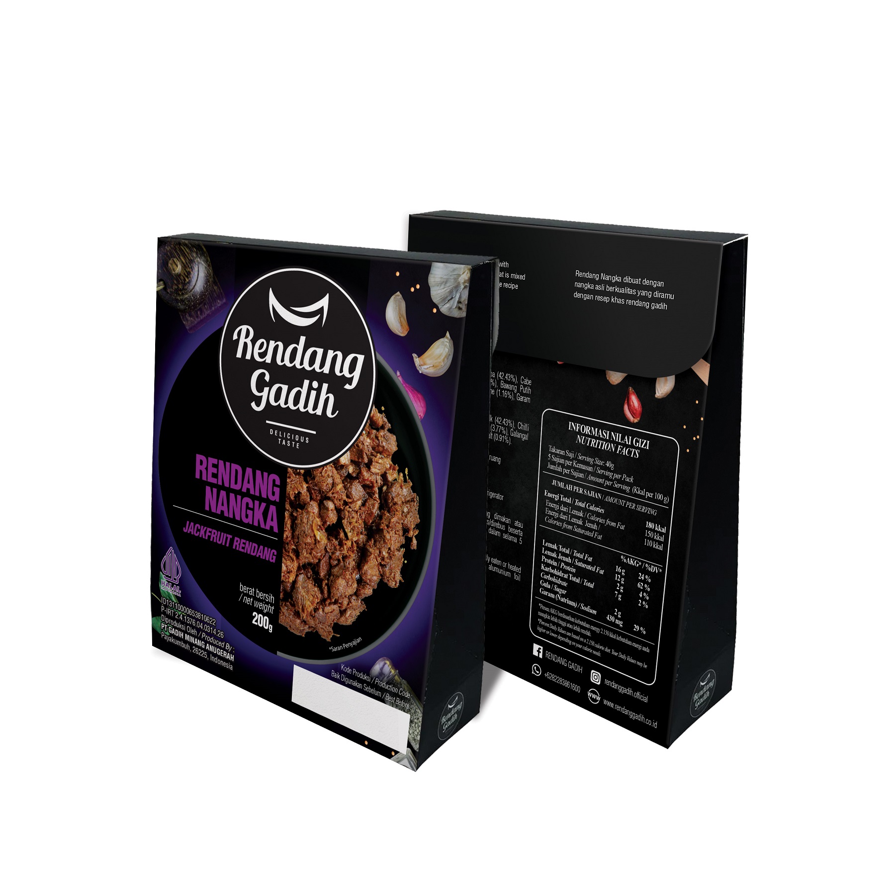 Rendang Gadih - Rendang Nangka 200 g