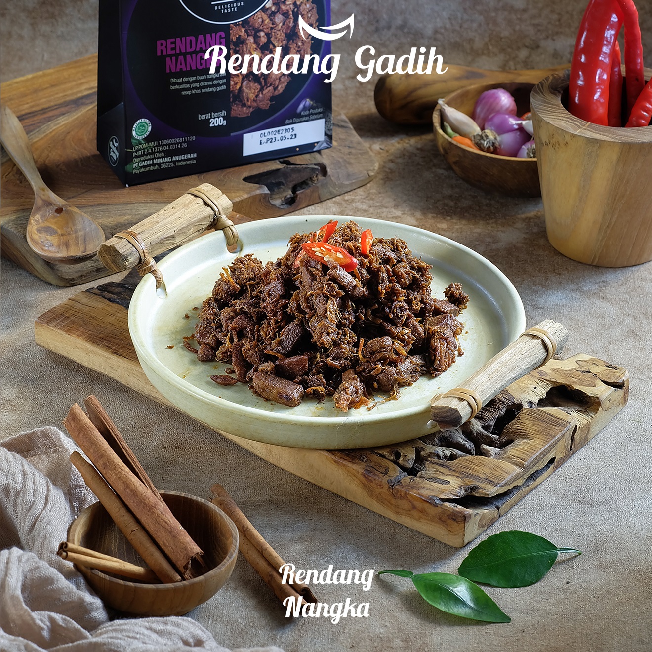 Rendang Gadih - Rendang Nangka 200 g