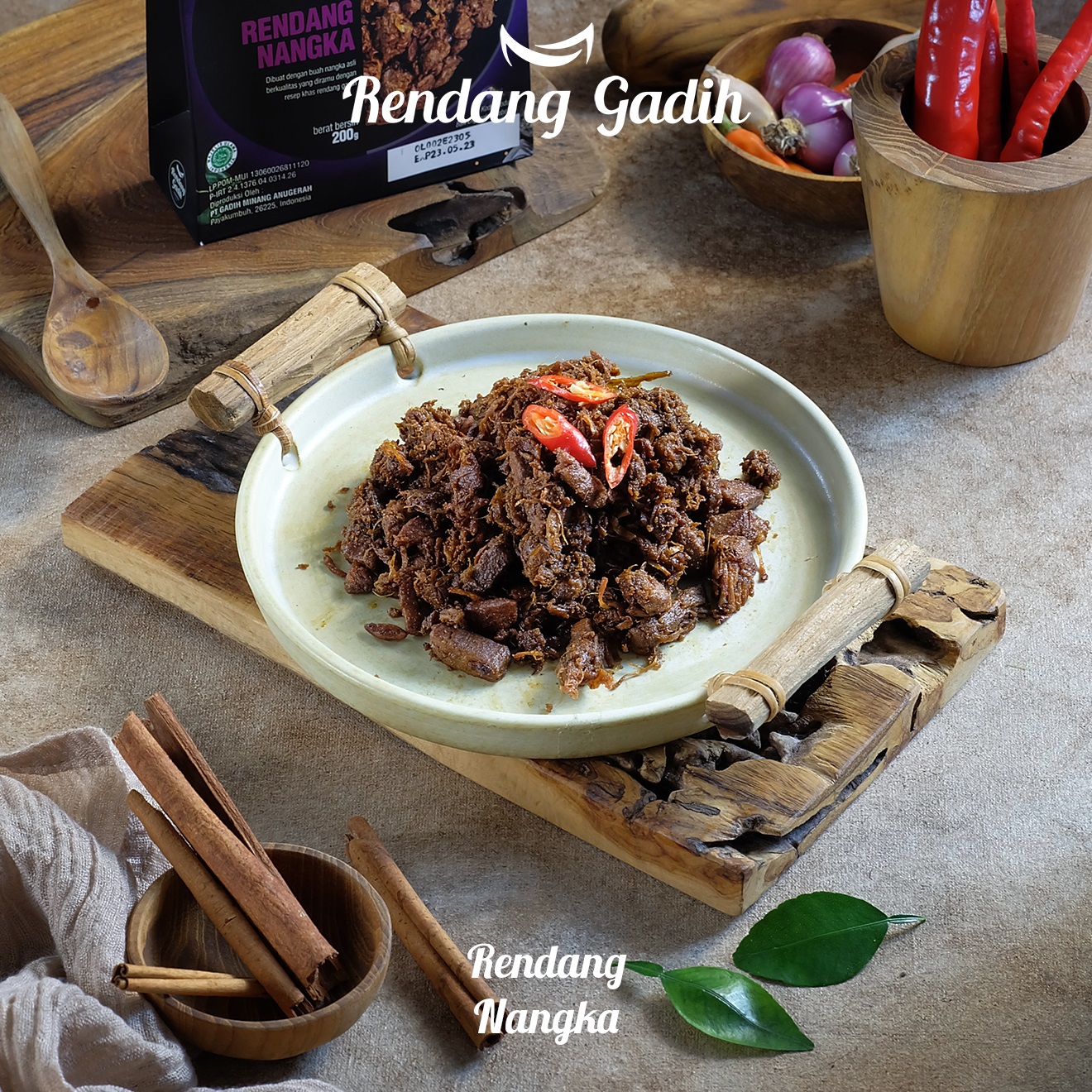 Rendang Gadih - Rendang Nangka 200 g