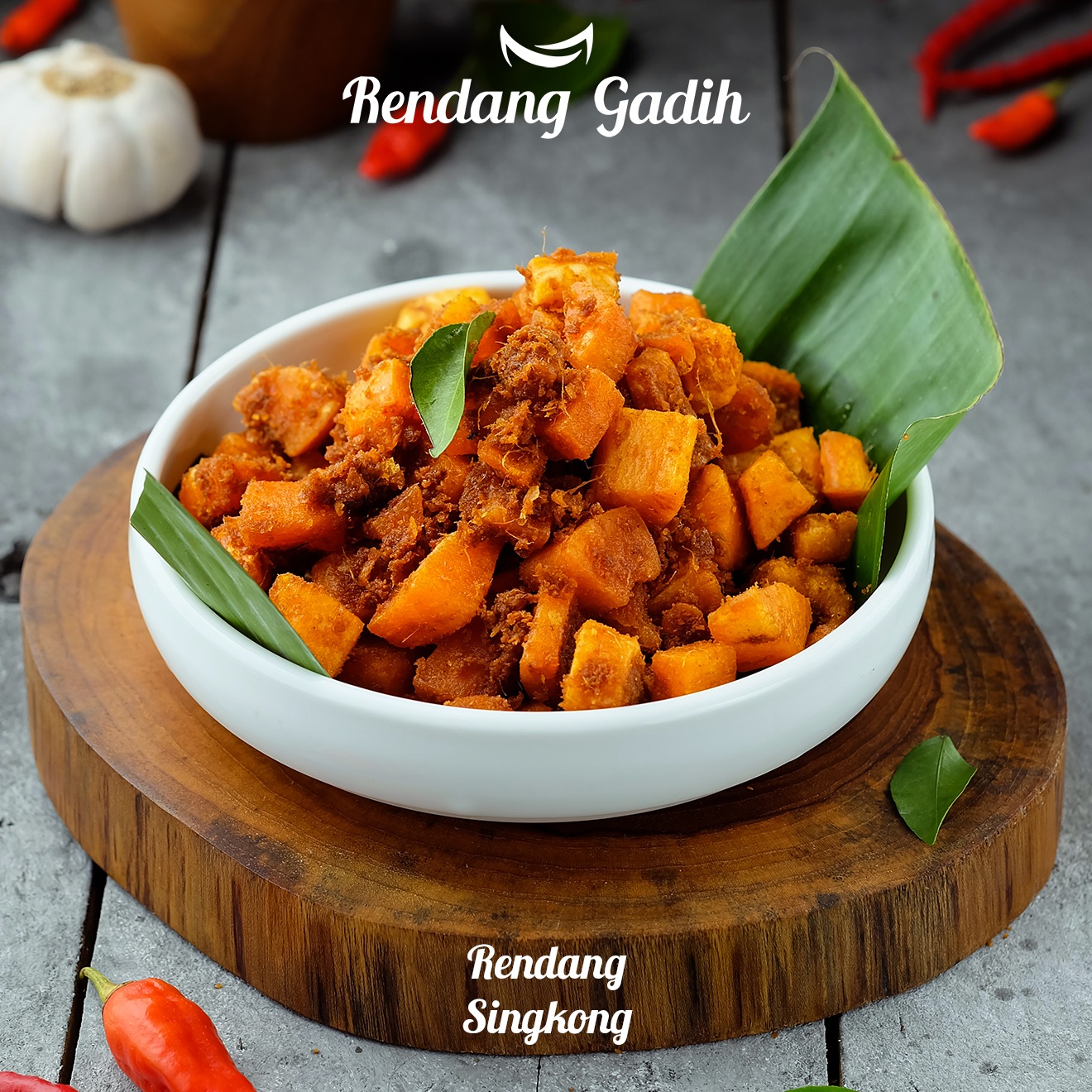Rendang Gadih - Rendang Singkong 150 g