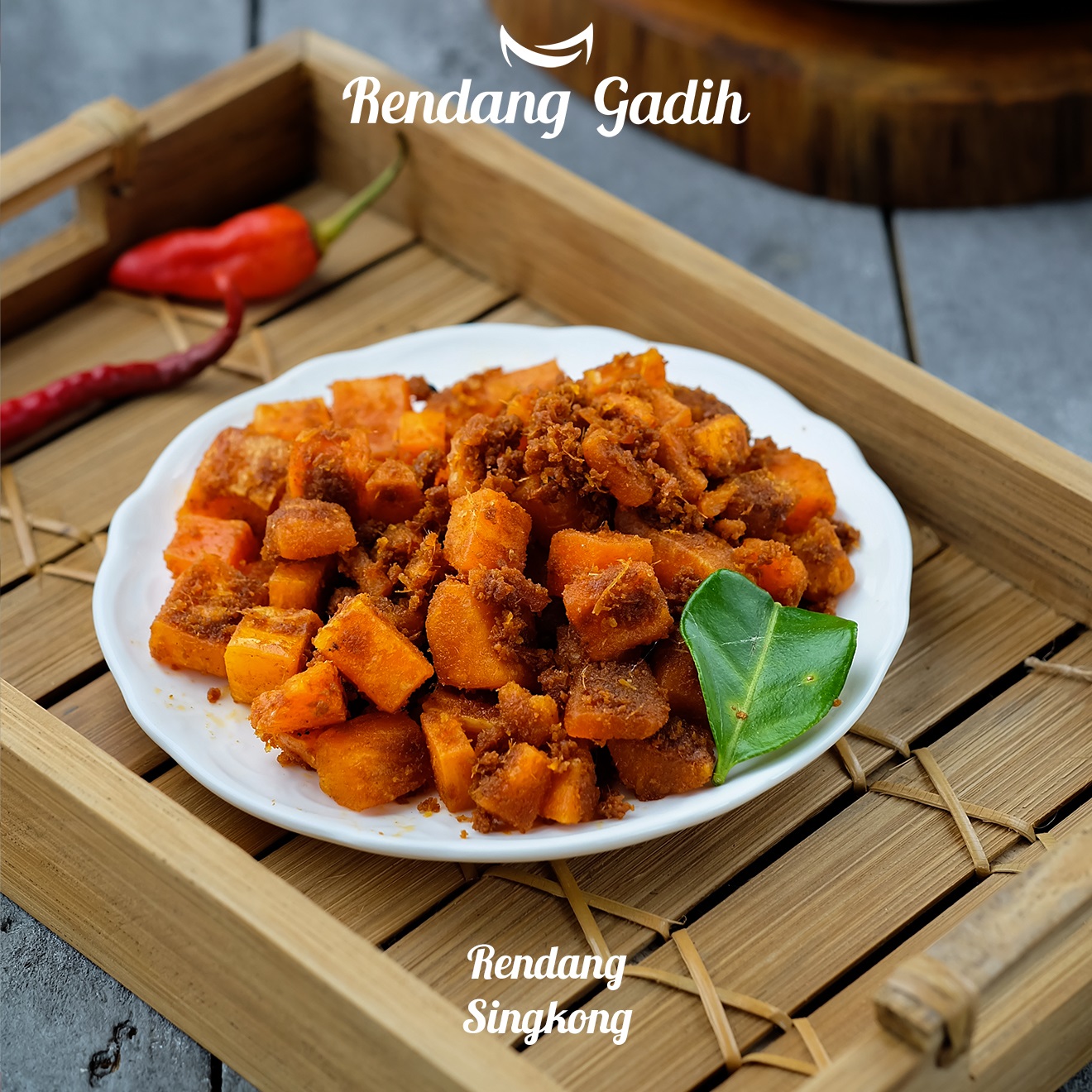 Rendang Gadih - Rendang Singkong 150 g