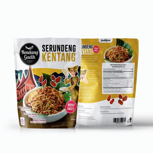 Rendang Gadih - Serundeng Kentang 150 g