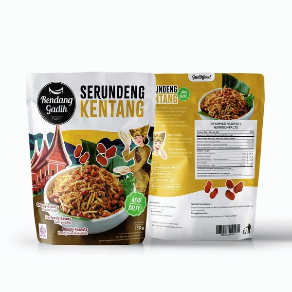 Rendang Gadih - Serundeng Kentang 150 g