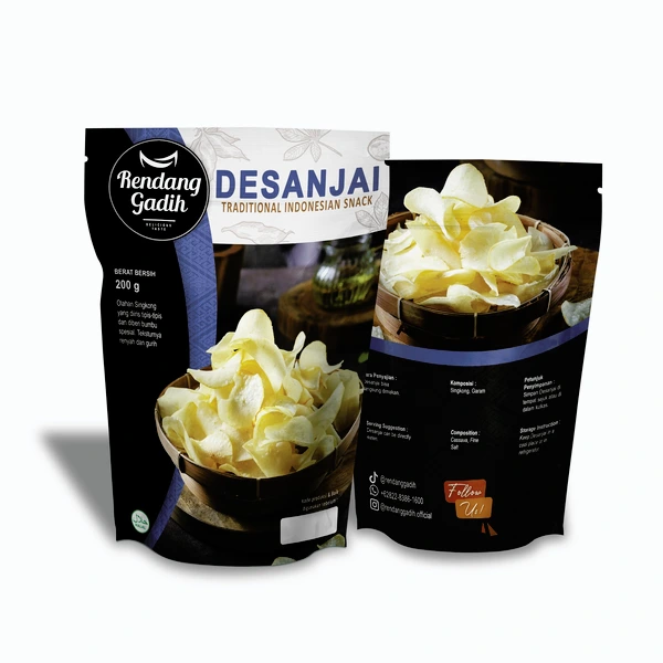 Rendang Gadih - Keripik Singkong DESANJAI 100g