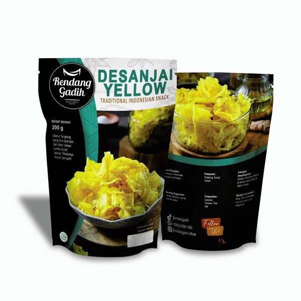 Rendang Gadih - Keripik Singkong DESANJAI 100g