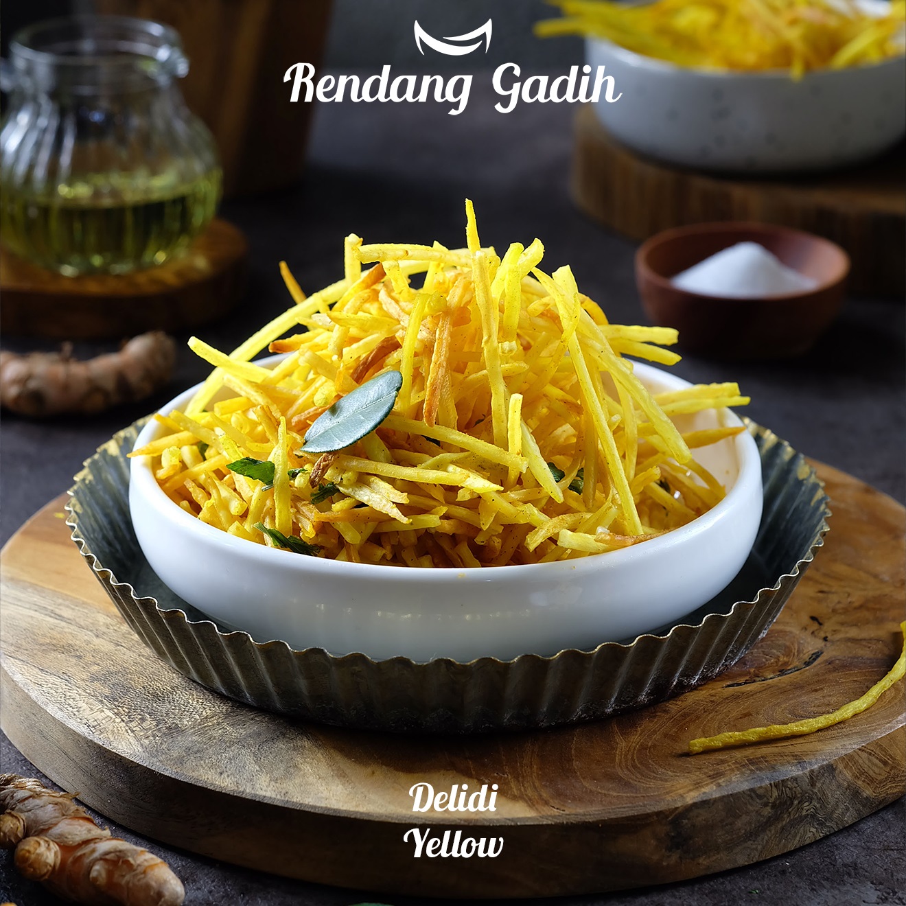 Rendang Gadih - Keripik Singkong DELIDI 150 g