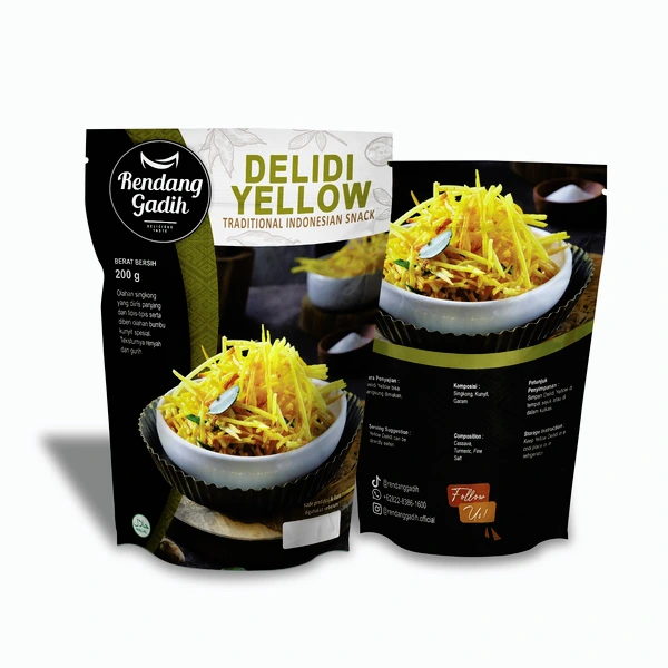 Rendang Gadih - Keripik Singkong DELIDI 150 g