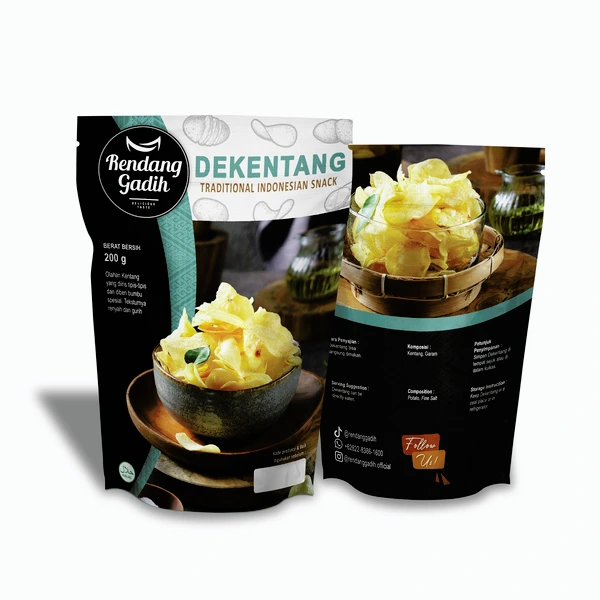 Rendang Gadih - Keripik Kentang DEKENTANG 100g