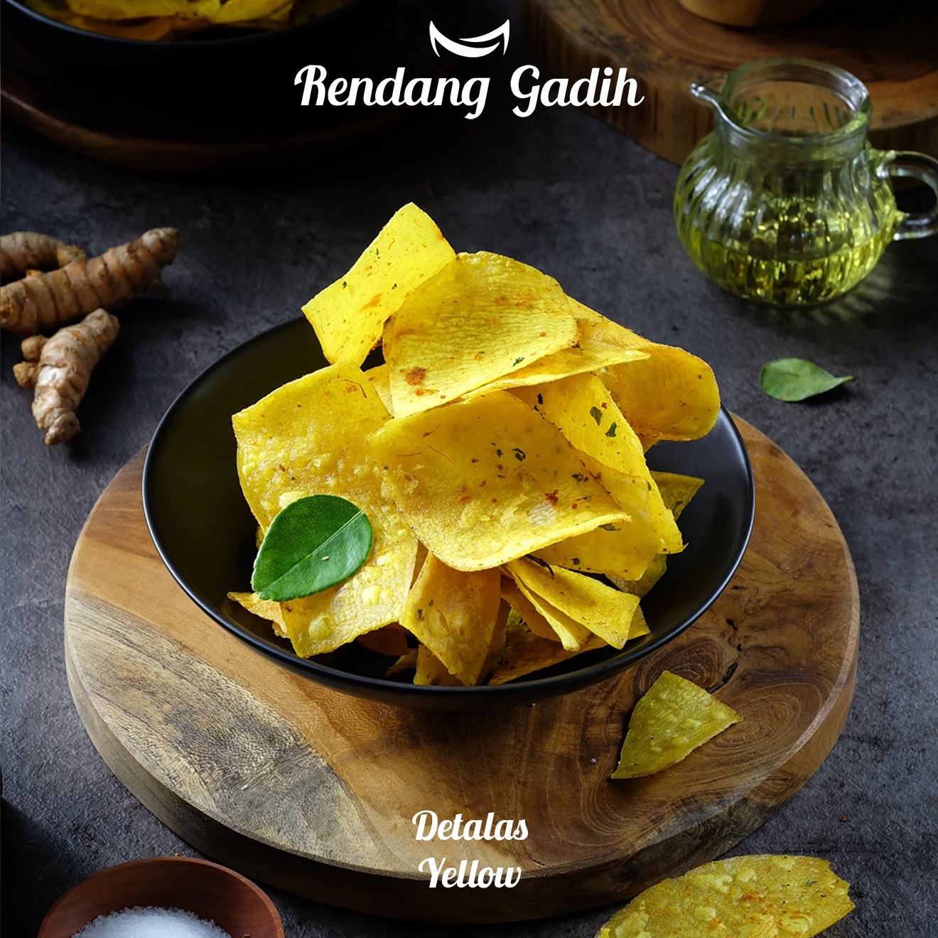 Rendang Gadih - Keripik Talas DETALAS 100g