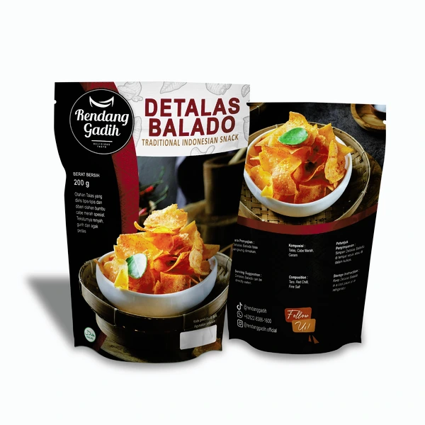 Rendang Gadih - Keripik Talas DETALAS 100g