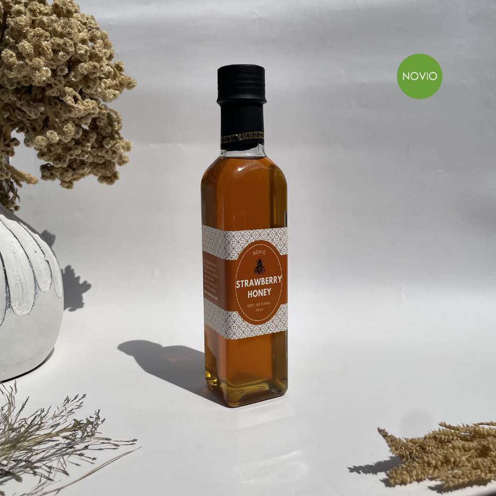 Strawberry Blossom Raw Honey