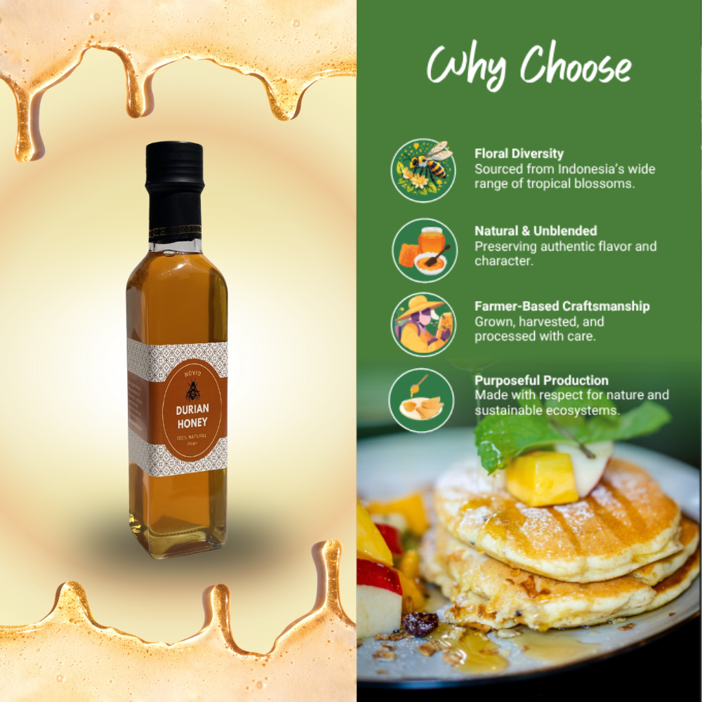 Durian Blossom Raw Honey