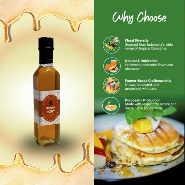 Durian Blossom Raw Honey