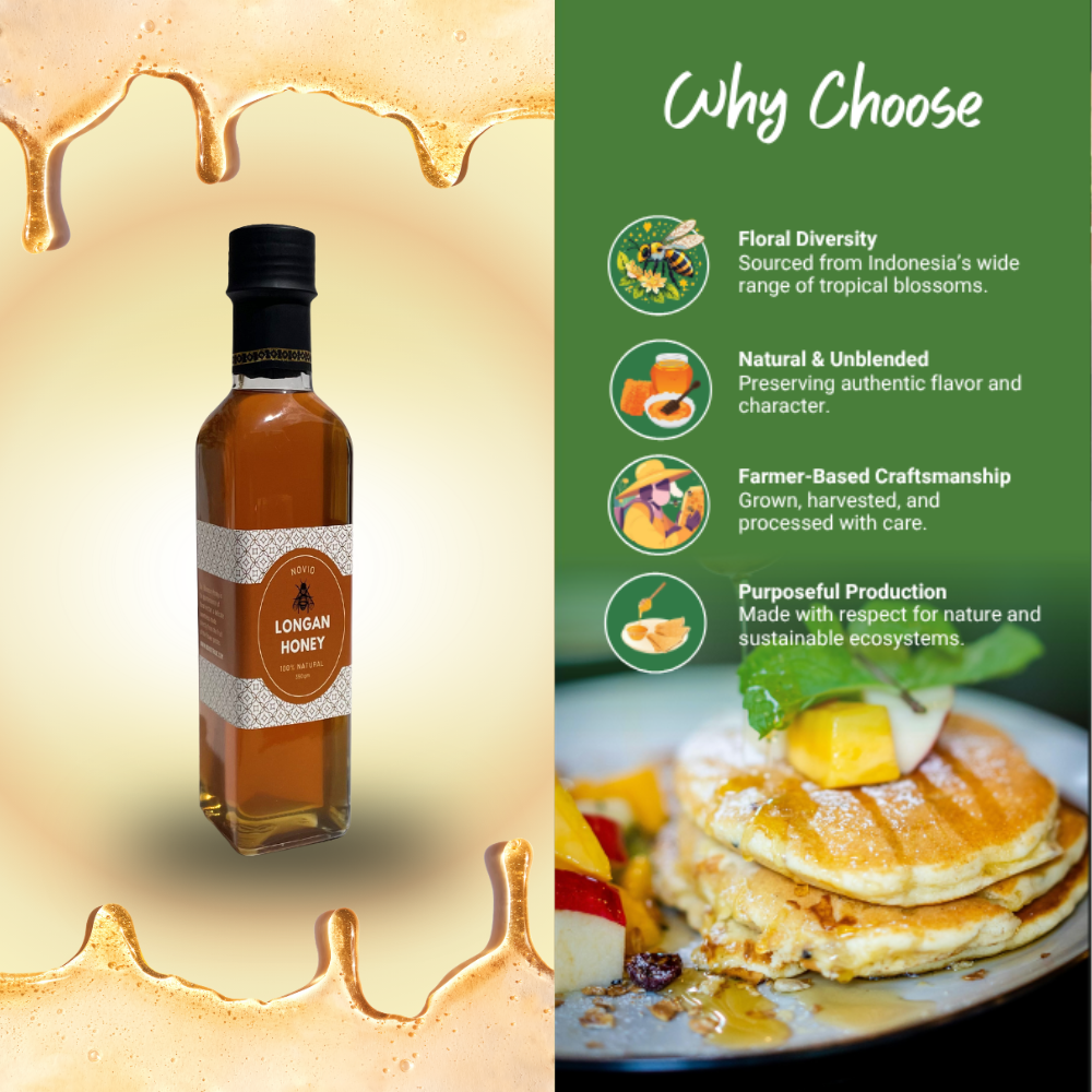 Longan Blossom Raw Honey