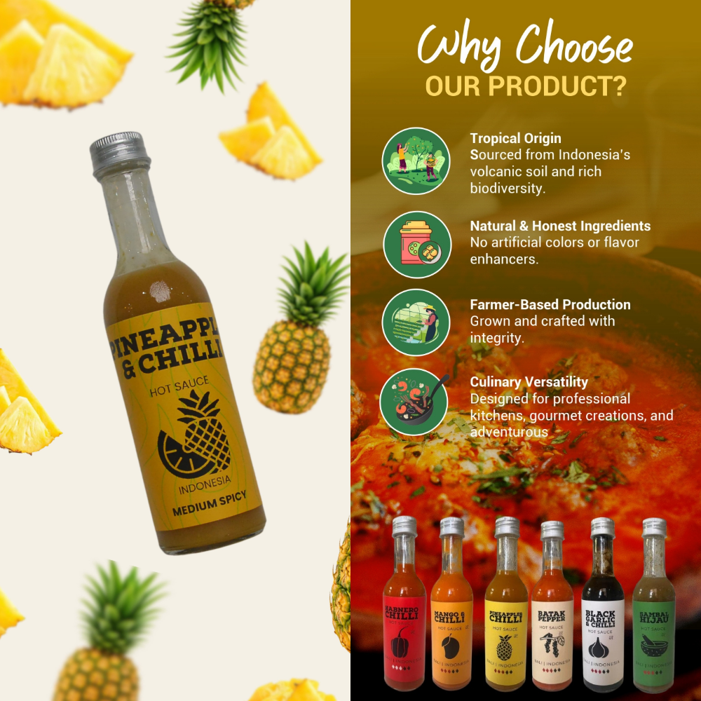 Pineapple Chilli Hot Sauce